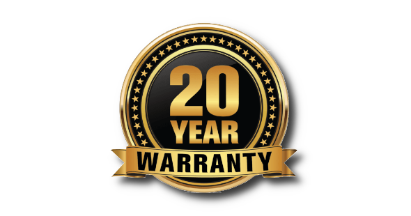 20 Year Warranty