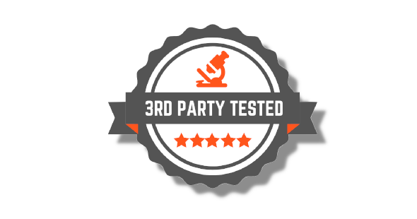 Independent 3rd Party Tested